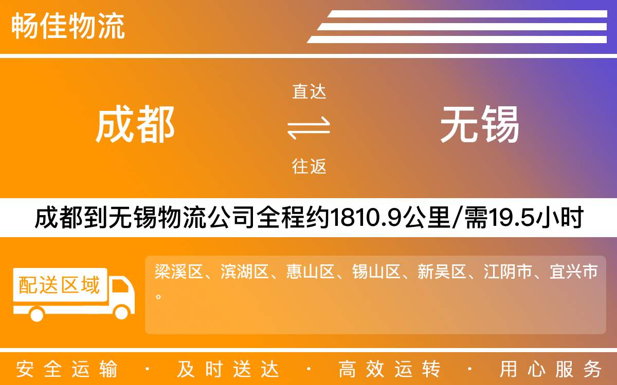 成都到無(wú)錫物流專線-成都至無(wú)錫貨運(yùn)專線