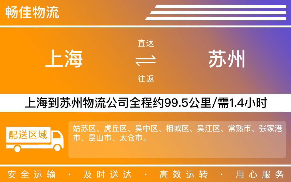 上海到蘇州物流專線-上海到蘇州物流公司-上海物流到蘇州