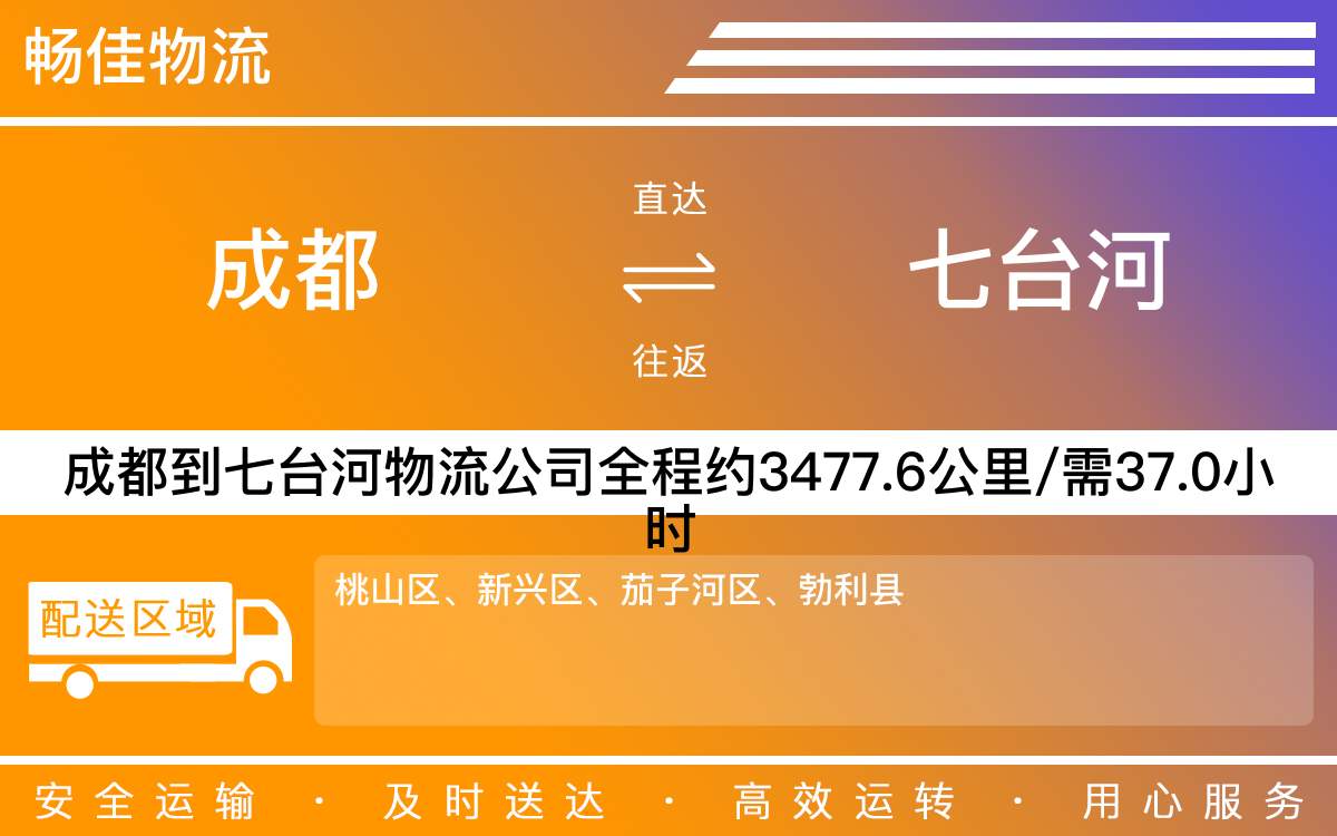 成都到七臺(tái)河物流公司_成都到七臺(tái)河貨運(yùn)專線