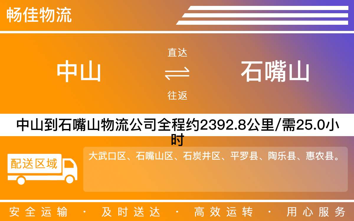 中山到石嘴山物流公司-中山到石嘴山物流專線公司-每天發(fā)車時(shí)效快